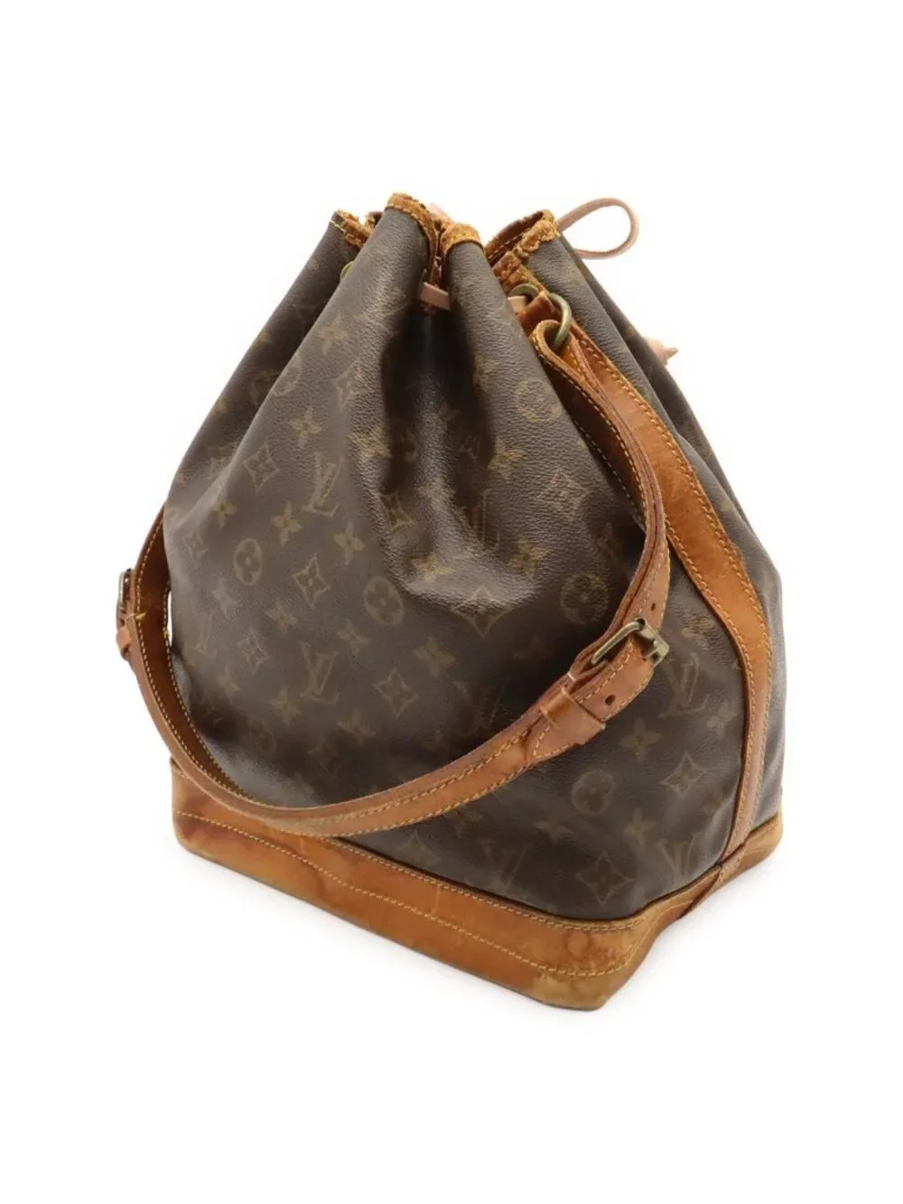 Louis Vuitton Monogram Noe Shoulder Bag Semi Drawstring